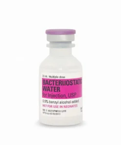 Bacteriostatic 0.9% Benzyl Alcohol 30mL – Hospira Injection USP